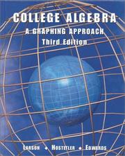 Cover of: College algebra by Ron Larson