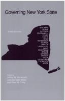 Cover of: Governing New York State