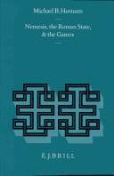 Cover of: Nemesis, the Roman state and the games by Michael B. Hornum