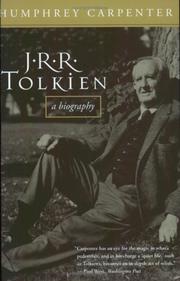 Cover of: J.R.R. Tolkien by Humphrey Carpenter