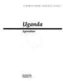 Cover of: Uganda: agriculture.