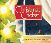 Cover of: Christmas cricket by Eve Bunting