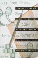 The Little, Brown guide to writing research papers cover