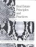 Real estate principles and practices by Edmund F. Ficek
