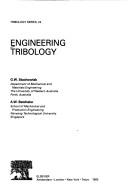 Cover of: Engineering tribology
