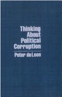 Cover of: Thinking about political corruption