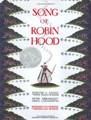 Cover of: The Song of Robin Hood by 
