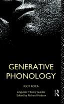 Cover of: Generative phonology | Iggy Roca