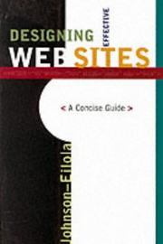 Cover of: Designing effective Web sites: a concise guide