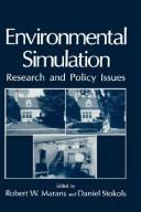 Cover of: Environmental simulation: research and policy issues