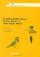 Marked individuals in the study of bird population by P. M. North