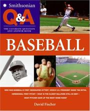 Cover of: Smithsonian Q & A: Baseball: The Ultimate Question & Answer Book (Smithsonian Q & A)