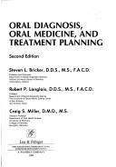 Cover of: Oral diagnosis, oral medicine, and treatment planning