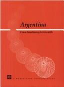 Cover of: Argentina: from insolvency to growth.