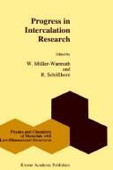 Cover of: Progress in intercalation research by edited by W. Müller-Warmuth and R. Schöllhorn.