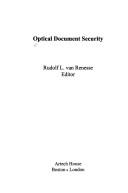 Cover of: Optical document security