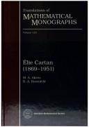 Cover of: Elie Cartan (1869-1951)