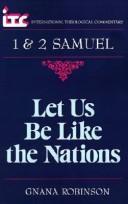 Cover of: Let us be like the nations by Gnana Robinson