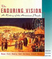 Cover of: The enduring vision: a history of the American people