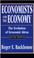 Cover of: Economists and the economy