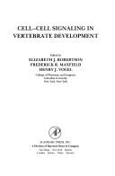 Cover of: Cell-cell signaling in vertebrate development