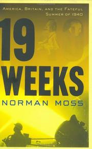 Cover of: Nineteen weeks by Norman Moss