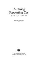 Cover of: A strong supporting cast: the Shaw Lefevres 1789-1936