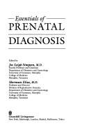 Cover of: Essentials of prenatal diagnosis