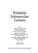 Cover of: Foldable intraocular lenses