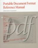 Cover of: Portable document format reference manual by Adobe Systems Incorporated ; Tim Bienz and Richard Cohn.