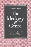 Cover of: The ideology of genre by Thomas O. Beebee
