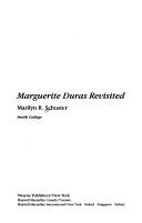 Cover of: Marguerite Duras revisited