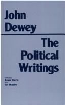 Cover of: The political writings by John Dewey