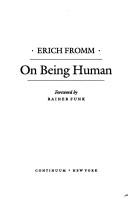 Cover of: On Being Human
