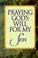 Cover of: Praying God's will for my son