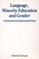 Cover of: Language, minority education, and gender by David Corson