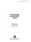 Cover of: Programming the 29K RISC Family by Daniel Mann, Daniel Mann