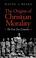 Cover of: The origins of Christian morality