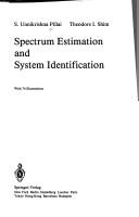 Cover of: Spectrum estimation and system identification