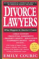 Cover of: Divorce lawyers by Emily Couric