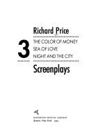 Cover of: 3 screenplays by Price, Richard
