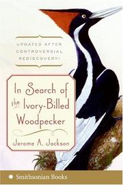 Cover of: In Search of the Ivory-Billed Woodpecker