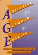 Cover of: Analyzing the grammar of English: a brief undergraduate textbook