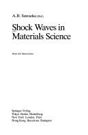 Cover of: Shock waves in materials science