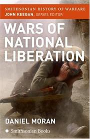 Cover of: Wars of national liberation by Daniel Moran, Daniel Moran