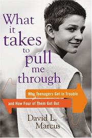 Cover of: What It Takes To Pull Me Through by David L. Marcus, Dave Marcus, David L. Marcus, Dave Marcus