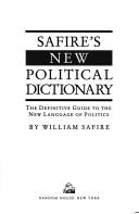 Cover of: Safire's new political dictionary by William Safire