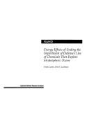 Cover of: Energy effects of ending the Department of Defense's use of chemicals that deplete stratospheric ozone