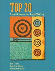 Cover of: Top 20 by Keith S. Folse, Elena Vestri Solomon, Barbara Smith-Palinkas