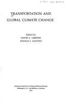 Cover of: Transportation and global climate change